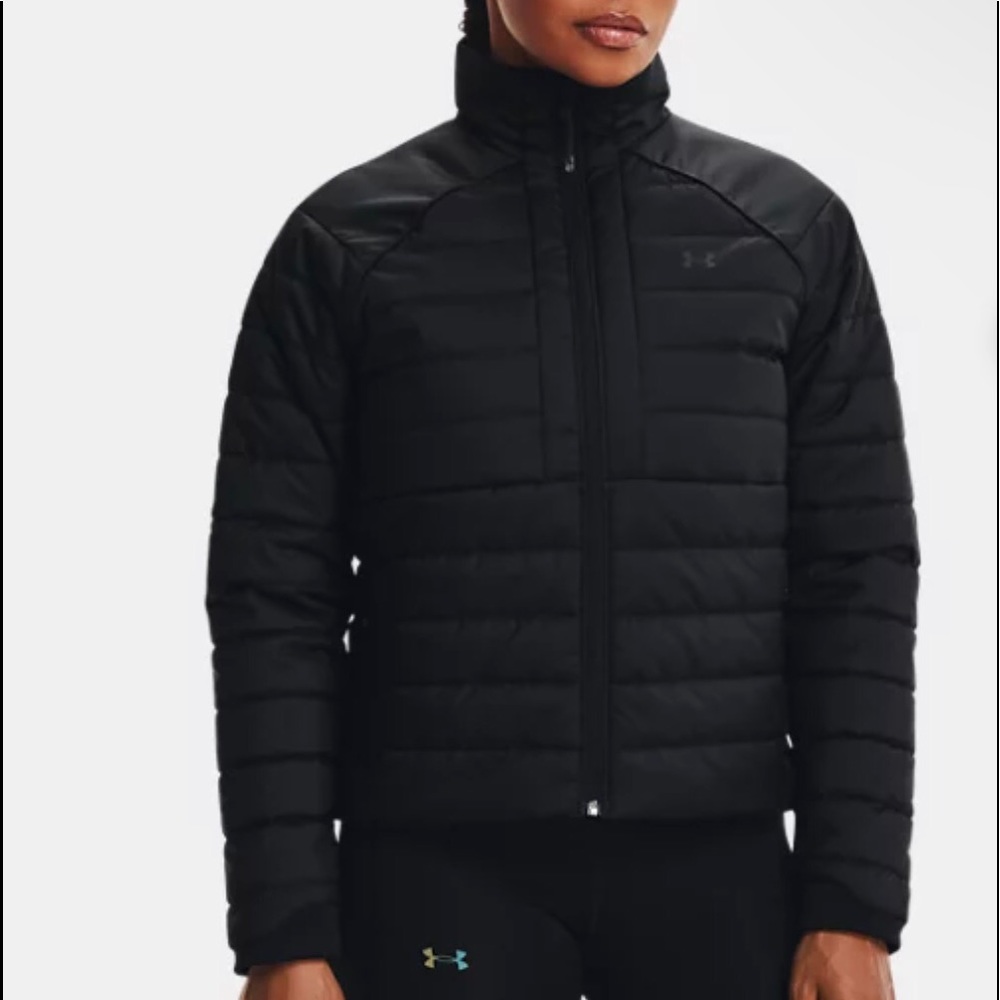 Brand New Under Armour Black fitted Coat Women!